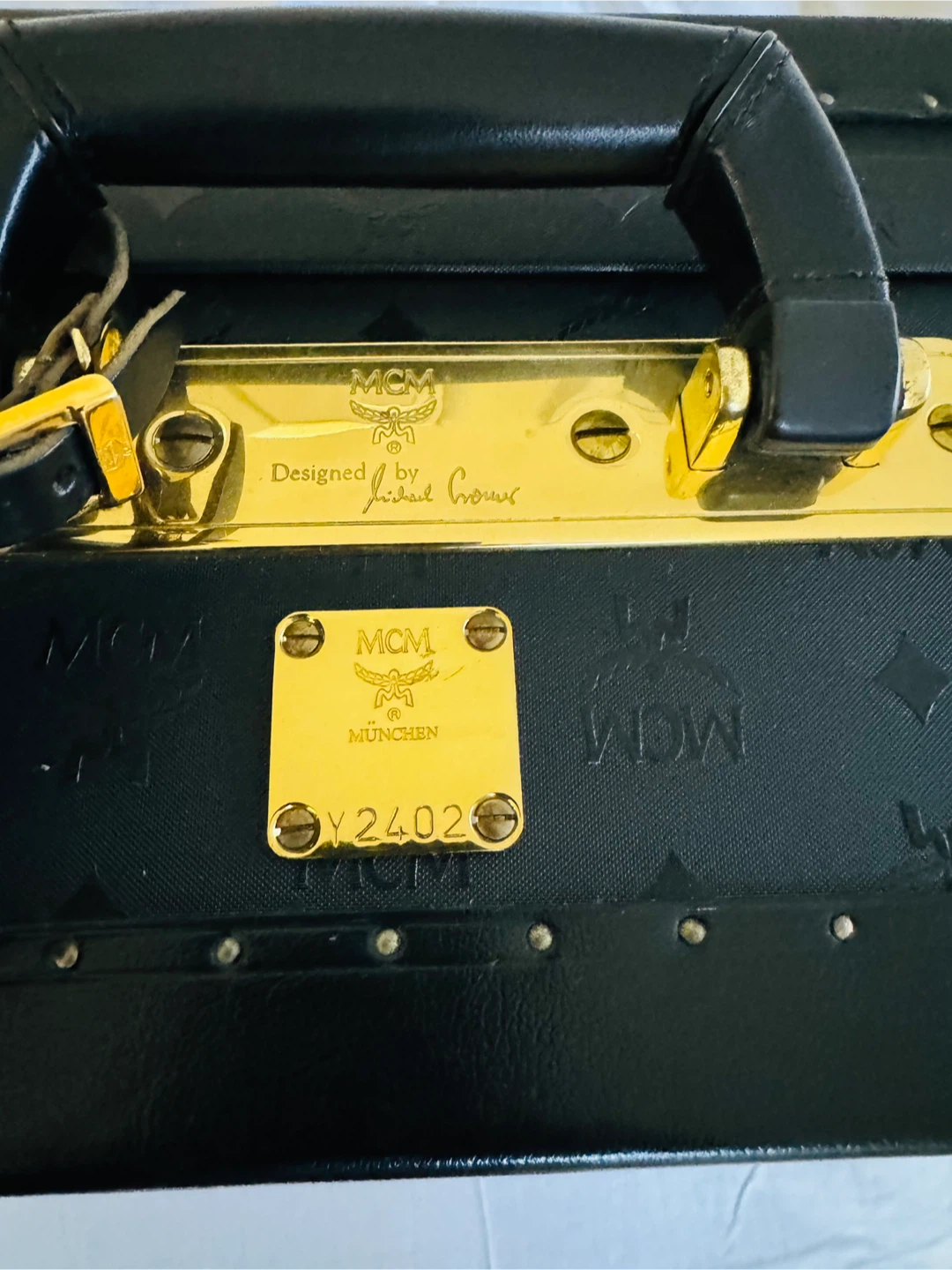 Vintage 1980s MCM Trunk by Michael Cromer - photo 5