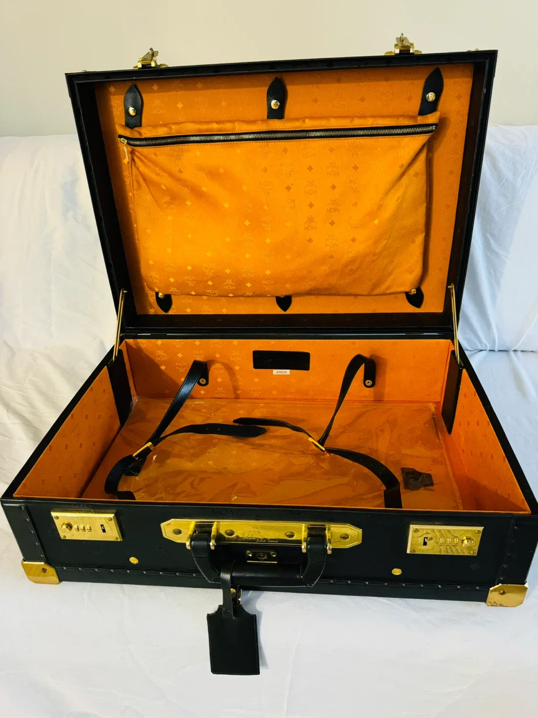 Vintage 1980s MCM Trunk by Michael Cromer image indicator(8)