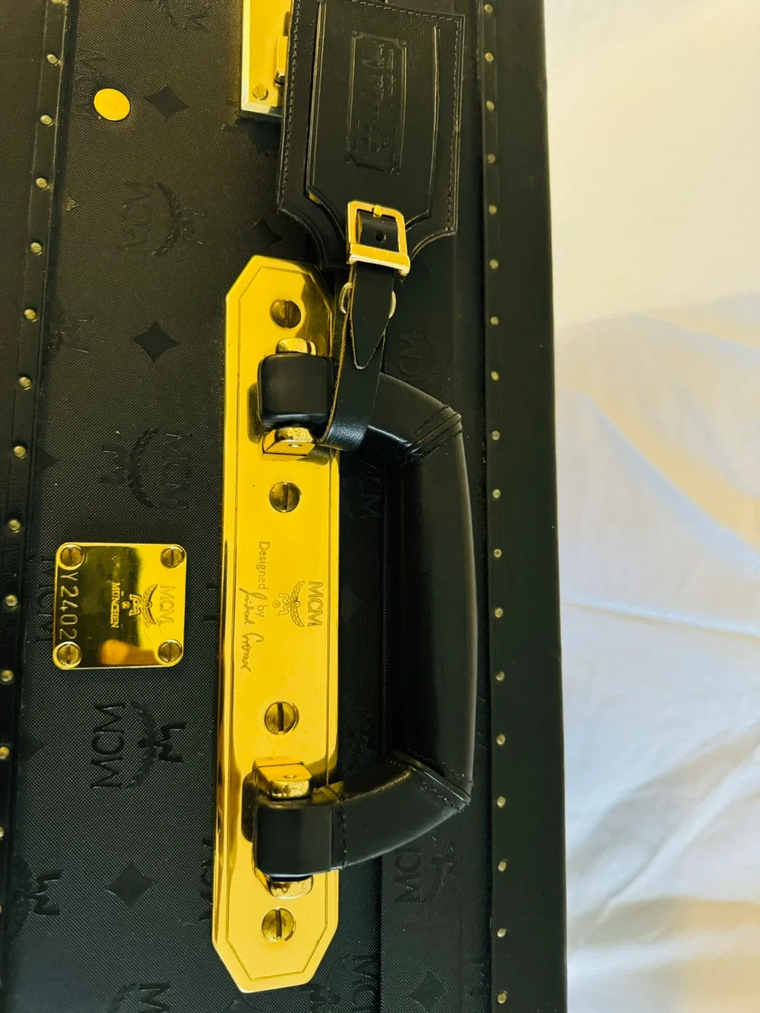 Vintage 1980s MCM Trunk by Michael Cromer image indicator(7)