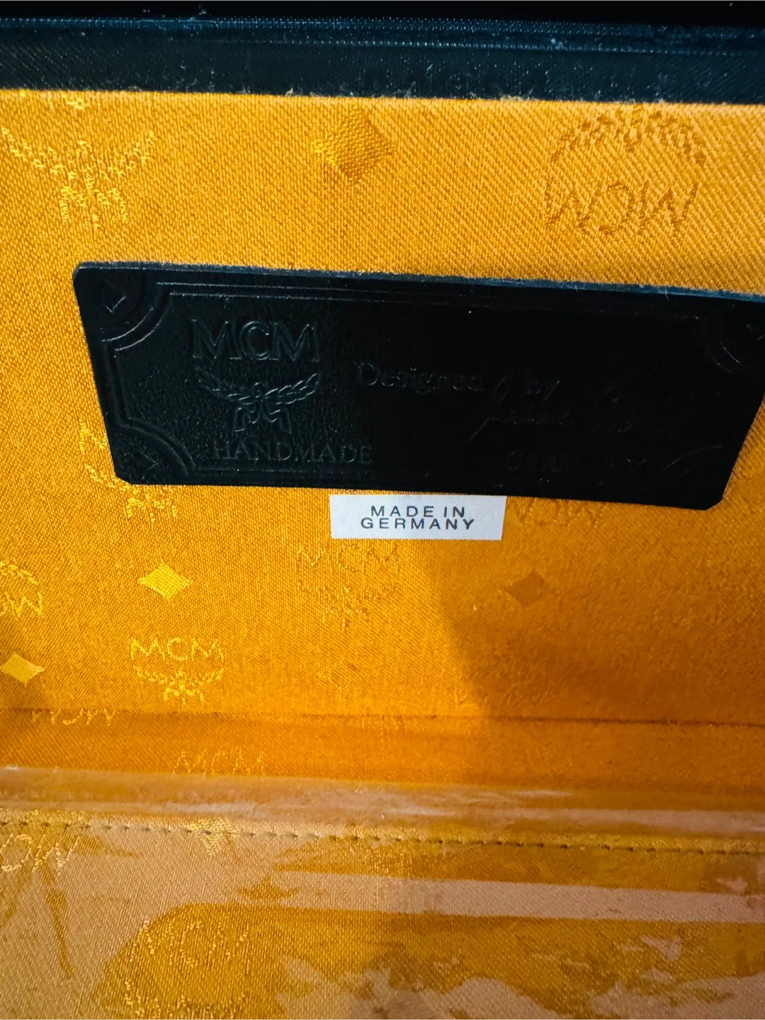 Vintage 1980s MCM Trunk by Michael Cromer image indicator(9)