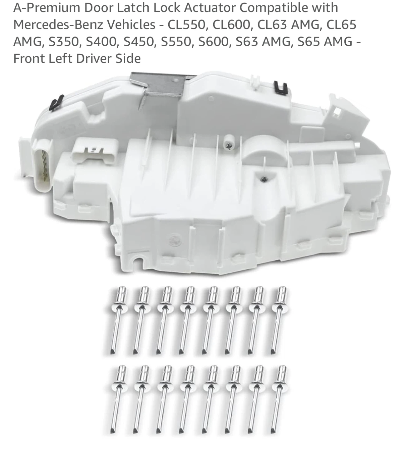 Mercedes-Benz Door Latch Lock Actuator