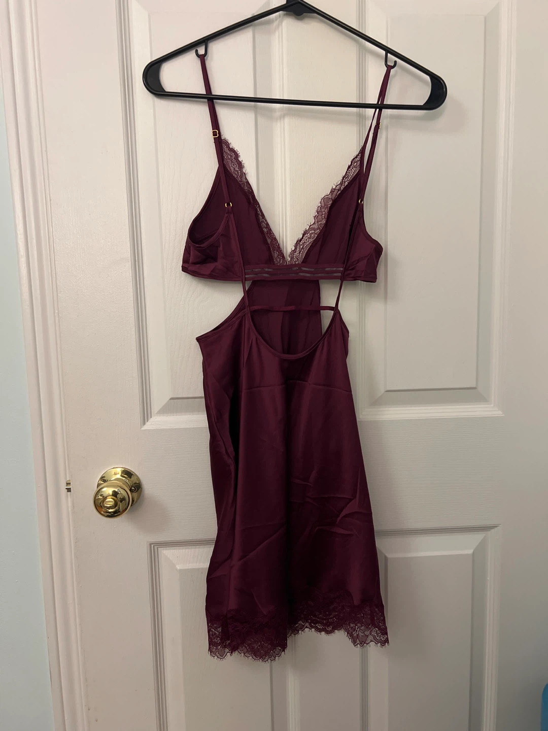 Burgundy Lingerie Set - photo 2