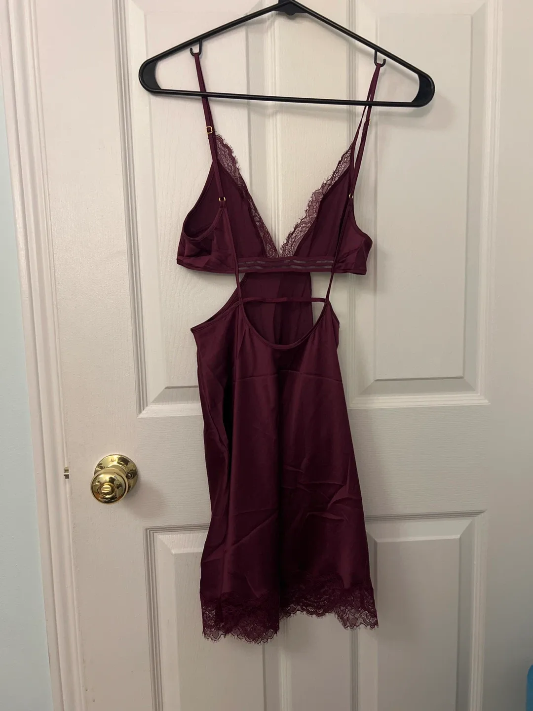 Burgundy Lingerie Set image indicator(2)