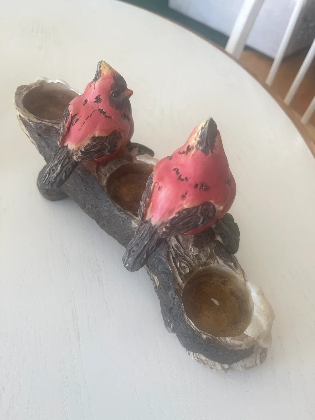 Cardinal Bird Tea Light Candle Holders image indicator(5)