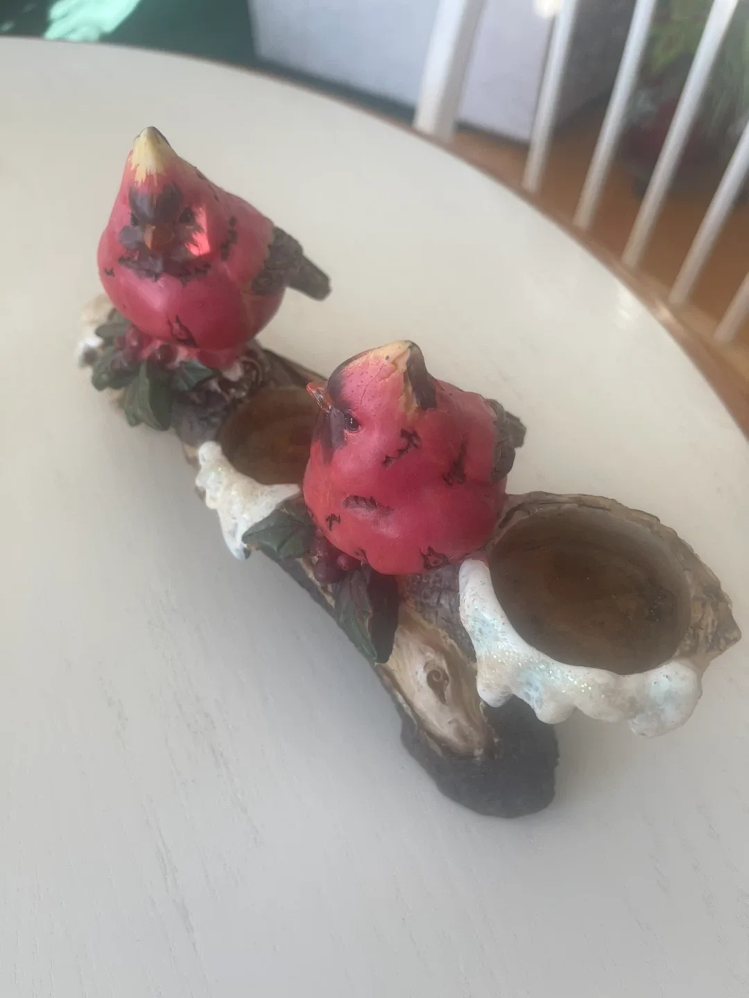 Cardinal Bird Tea Light Candle Holders image indicator(4)