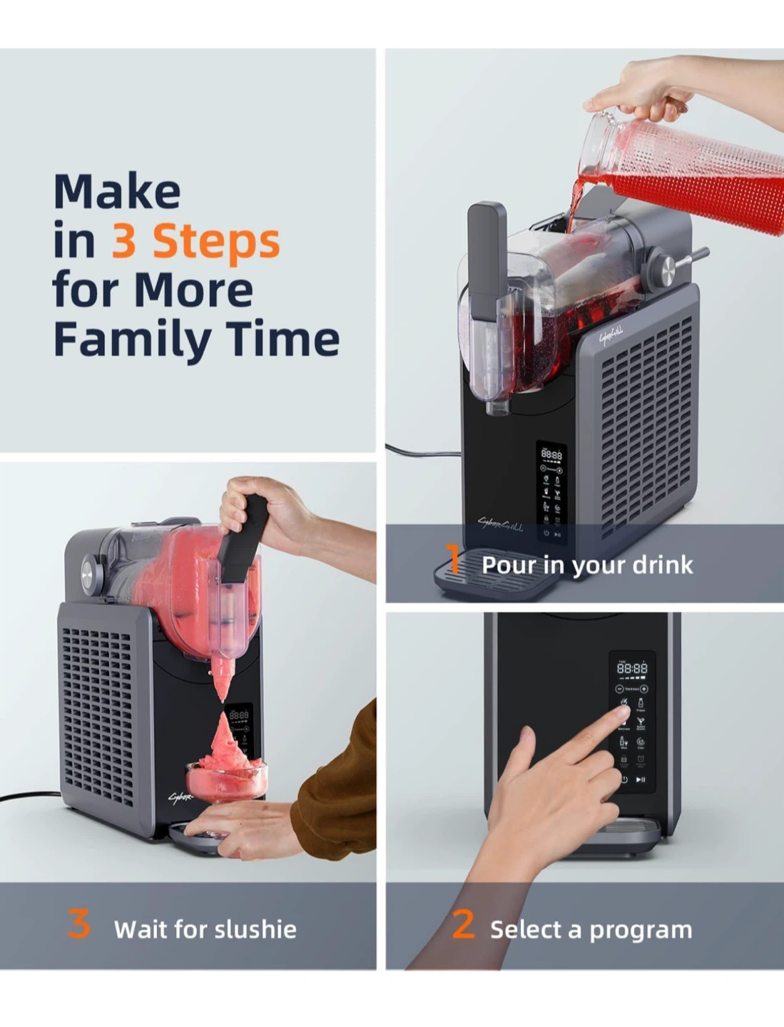 Frozen Drink & Slush Machine – New, High-Performance - photo 2