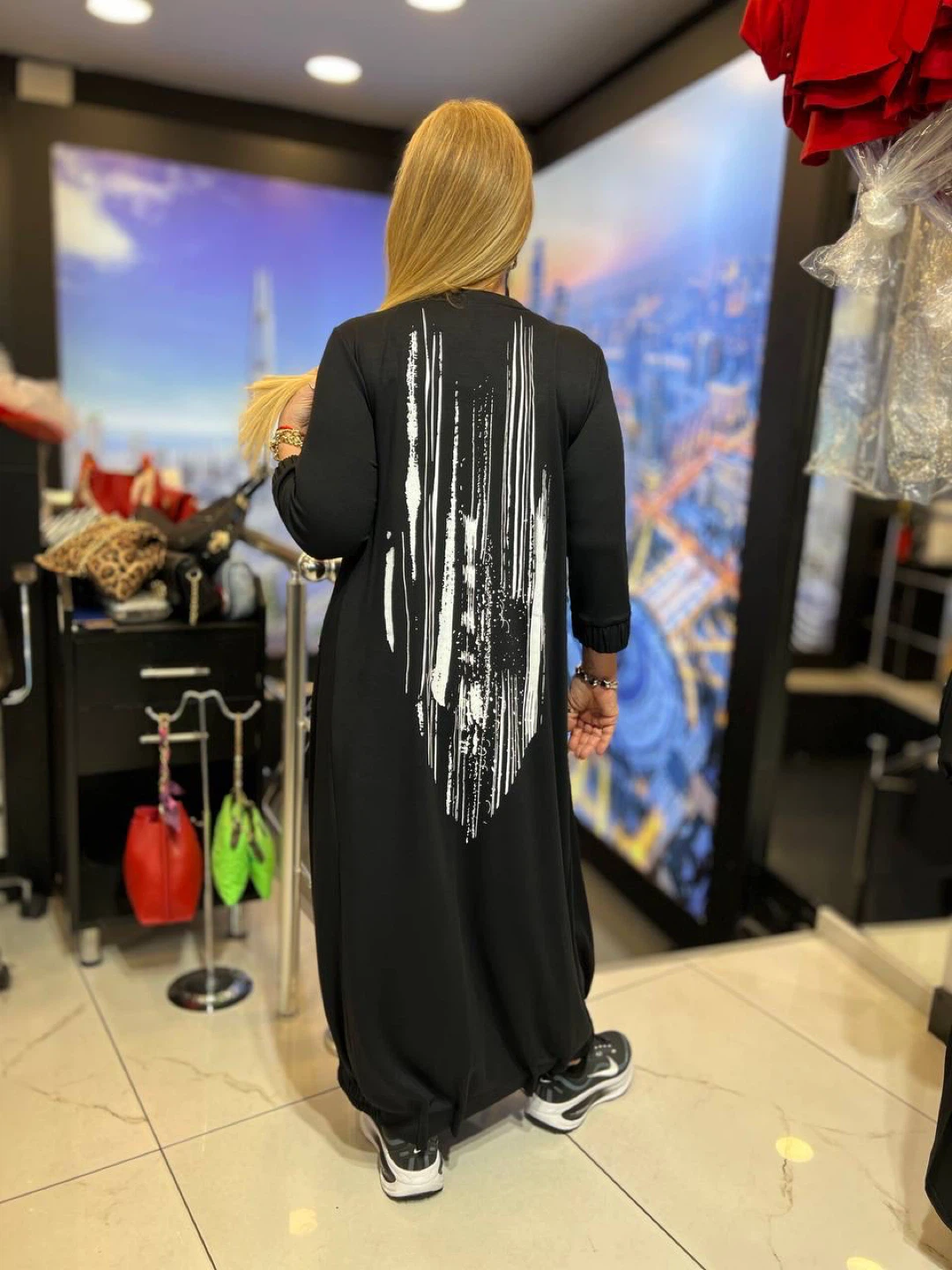 Black Long Sleeve Dress - photo 2