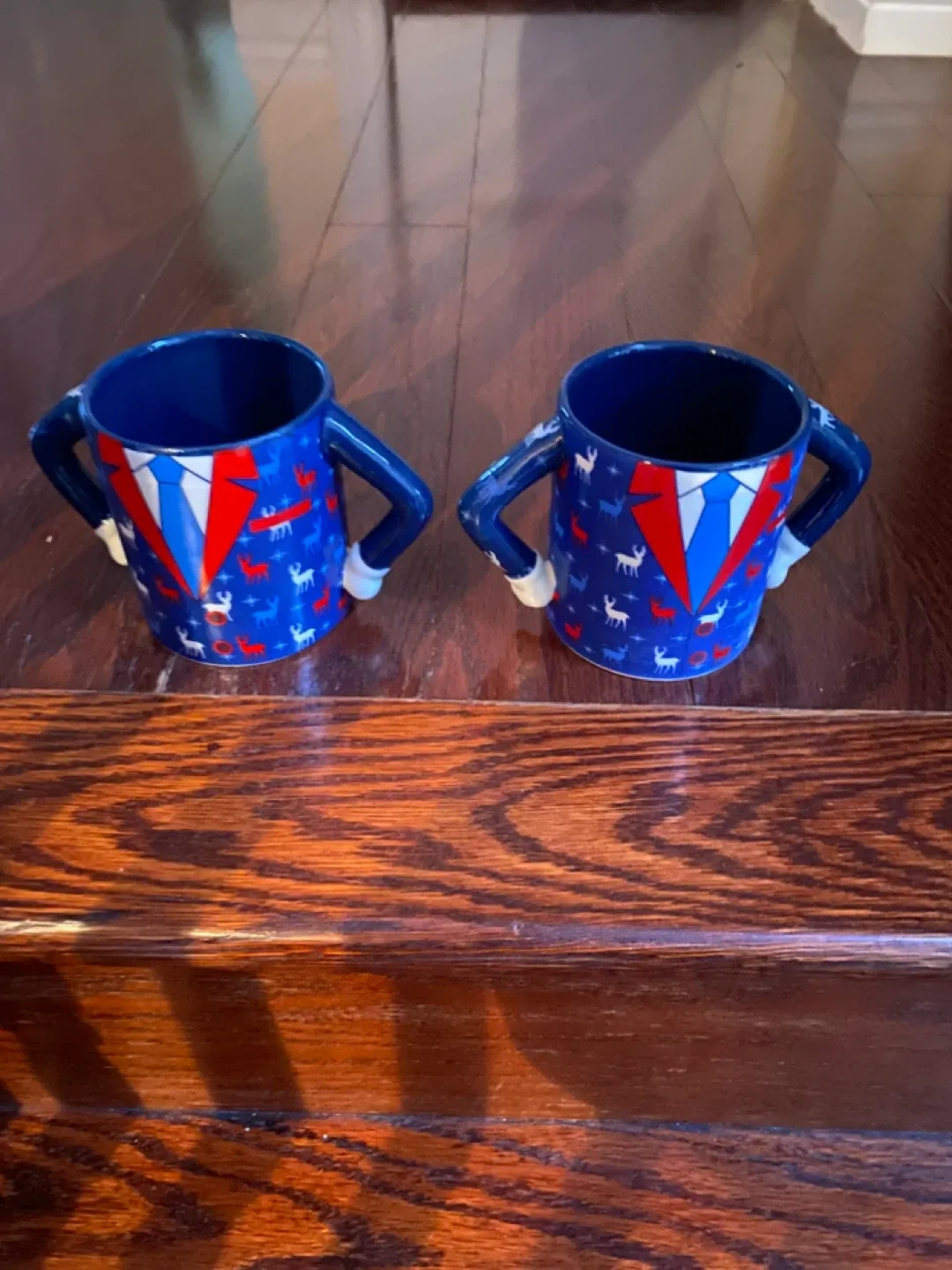 Ugly Christmas Sweater Mugs - Set of 2