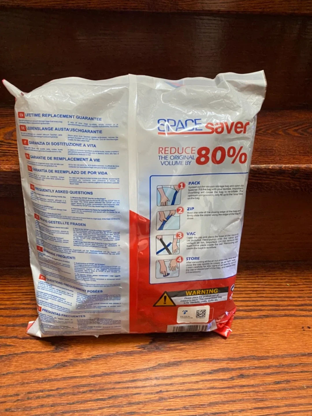 Space Saver 5 Vacuum Storage Bags image indicator(4)