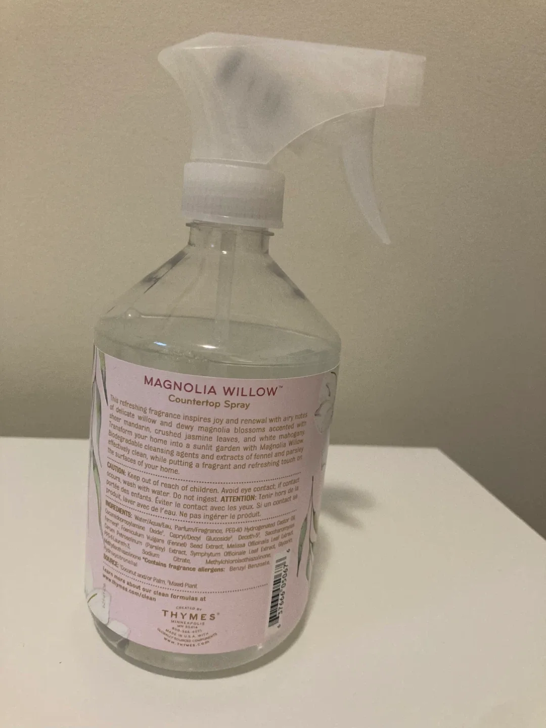 Thymes Magnolia Willow Countertop Spray image indicator(2)