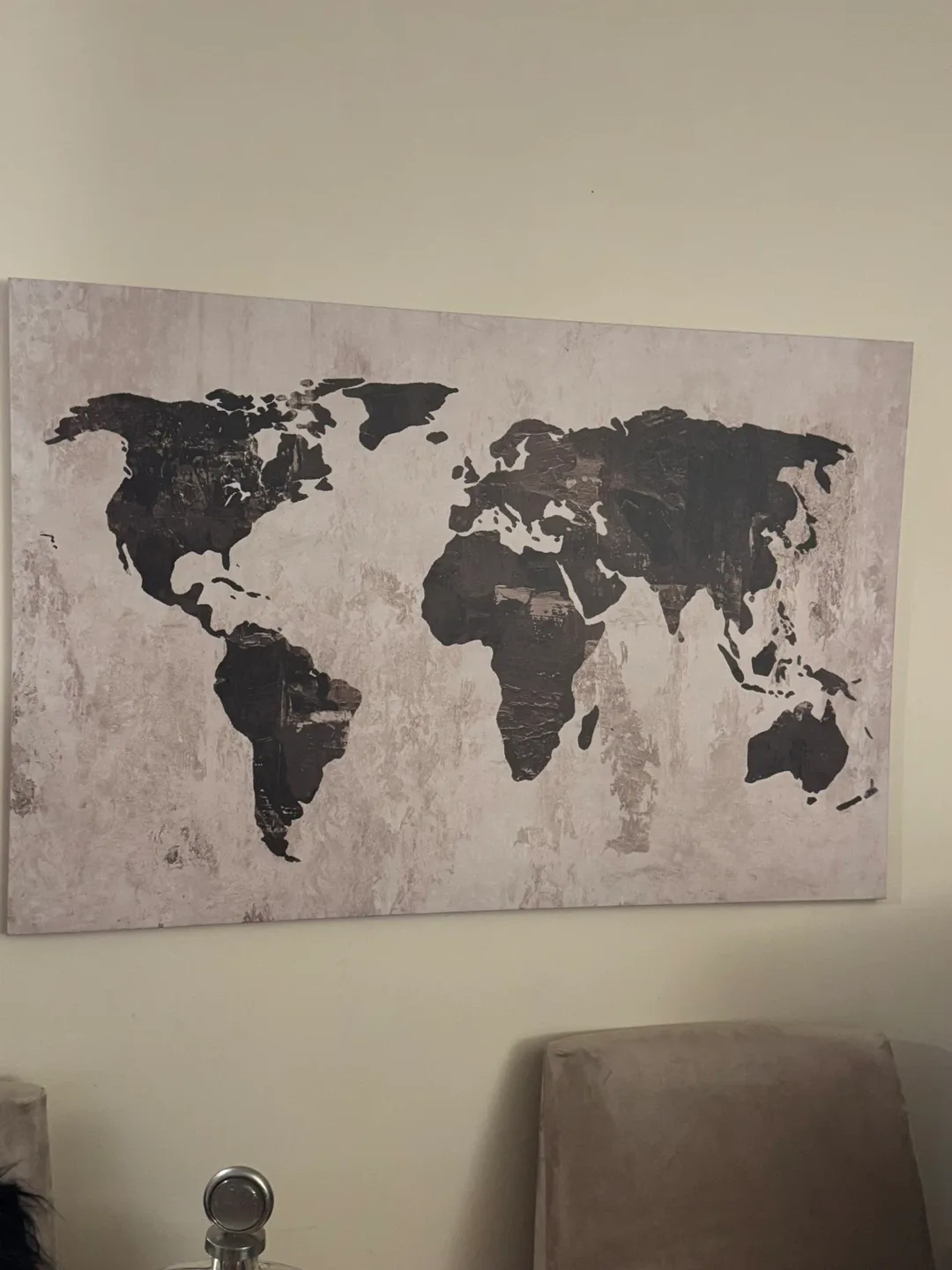 World Map Wall Art