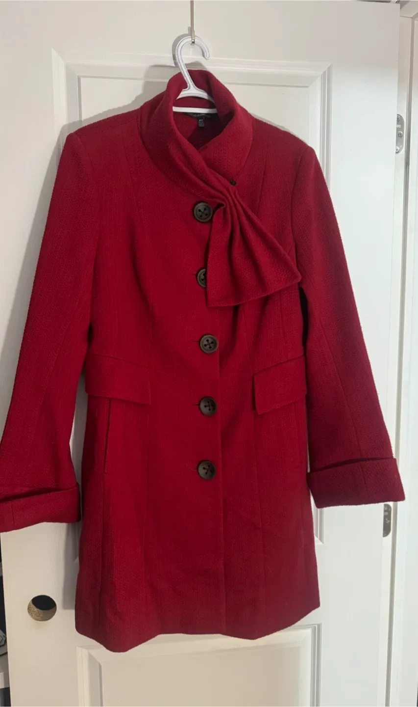 Le Chateau Red Coat - Size M