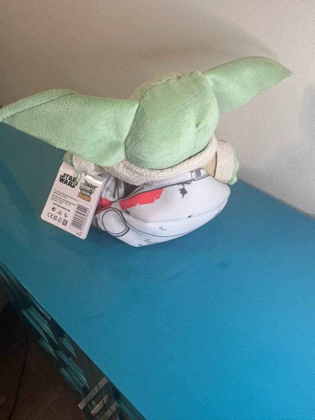 💫 NEW Star Wars Grogu “The Child” Plush w/ Hover Pram Wrap image indicator(4)