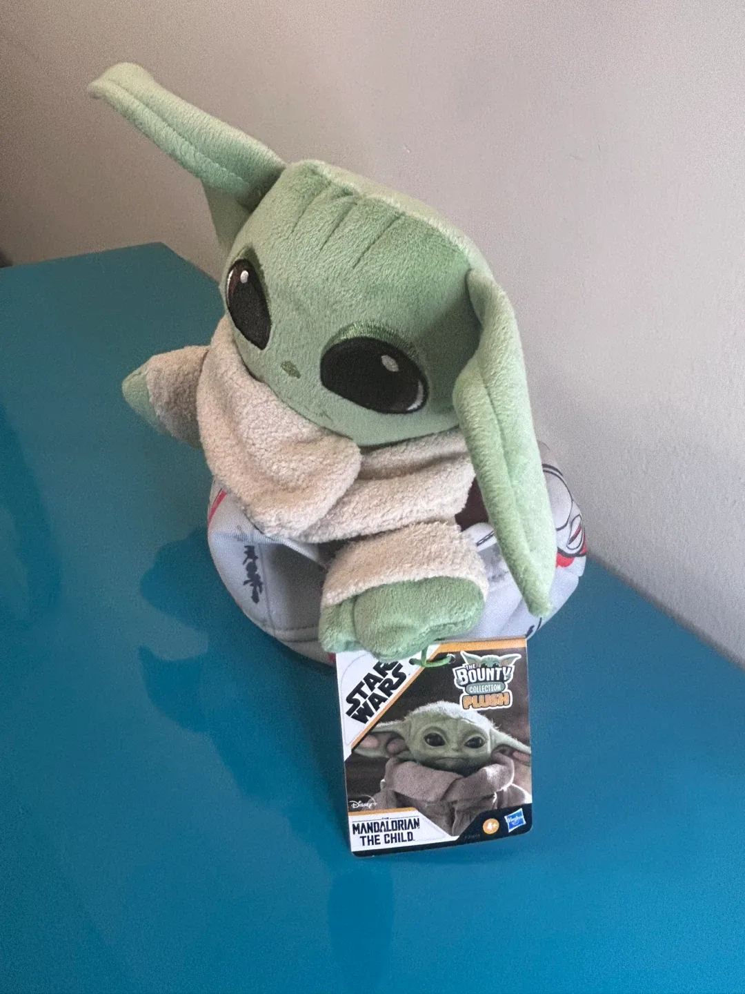 💫 NEW Star Wars Grogu “The Child” Plush w/ Hover Pram Wrap image indicator(3)