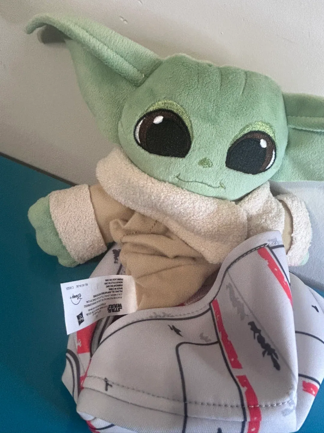 💫 NEW Star Wars Grogu “The Child” Plush w/ Hover Pram Wrap image indicator(2)