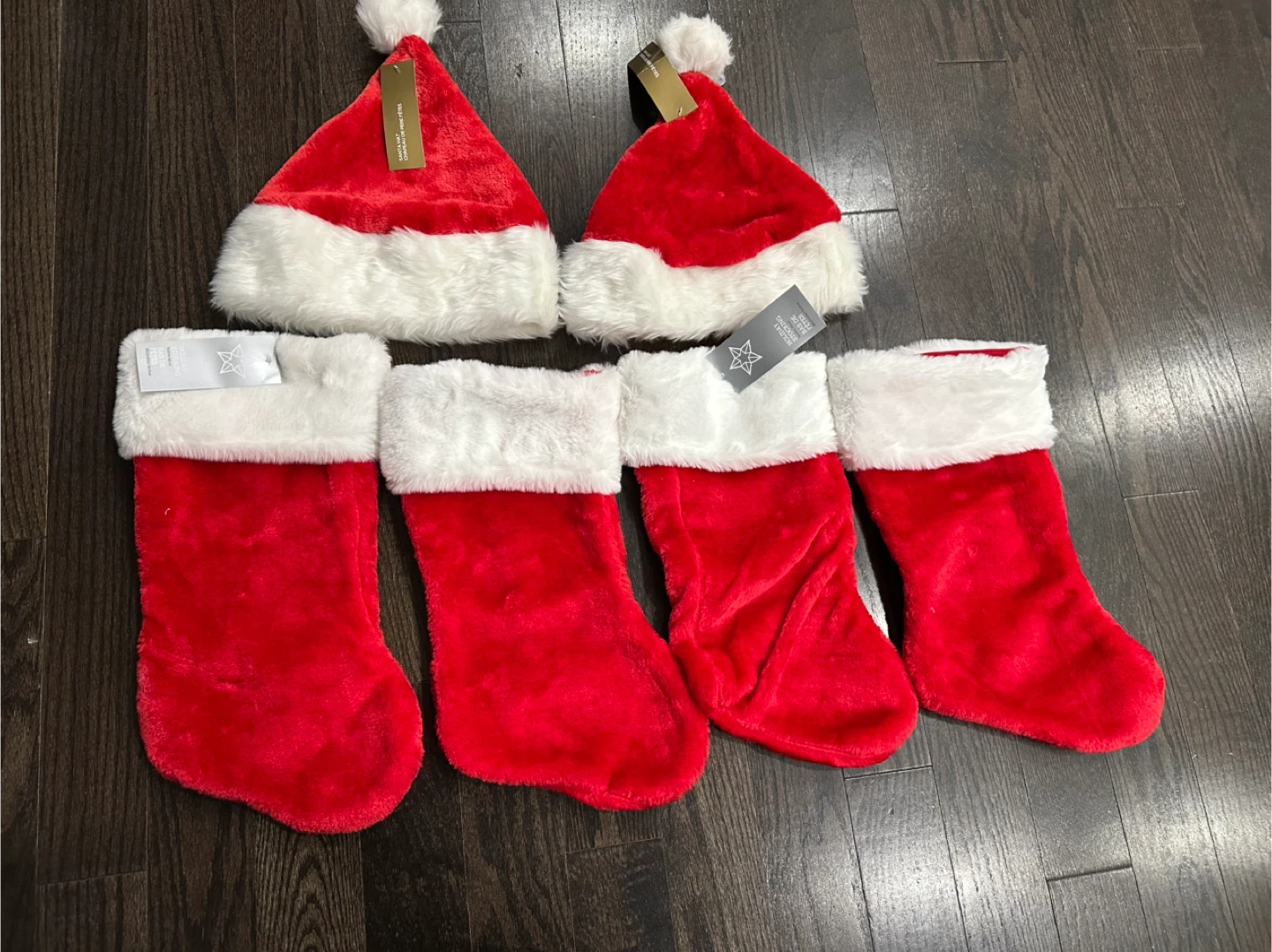 Christmas Stockings, Hats, and Tree Skirt Set - photo 2
