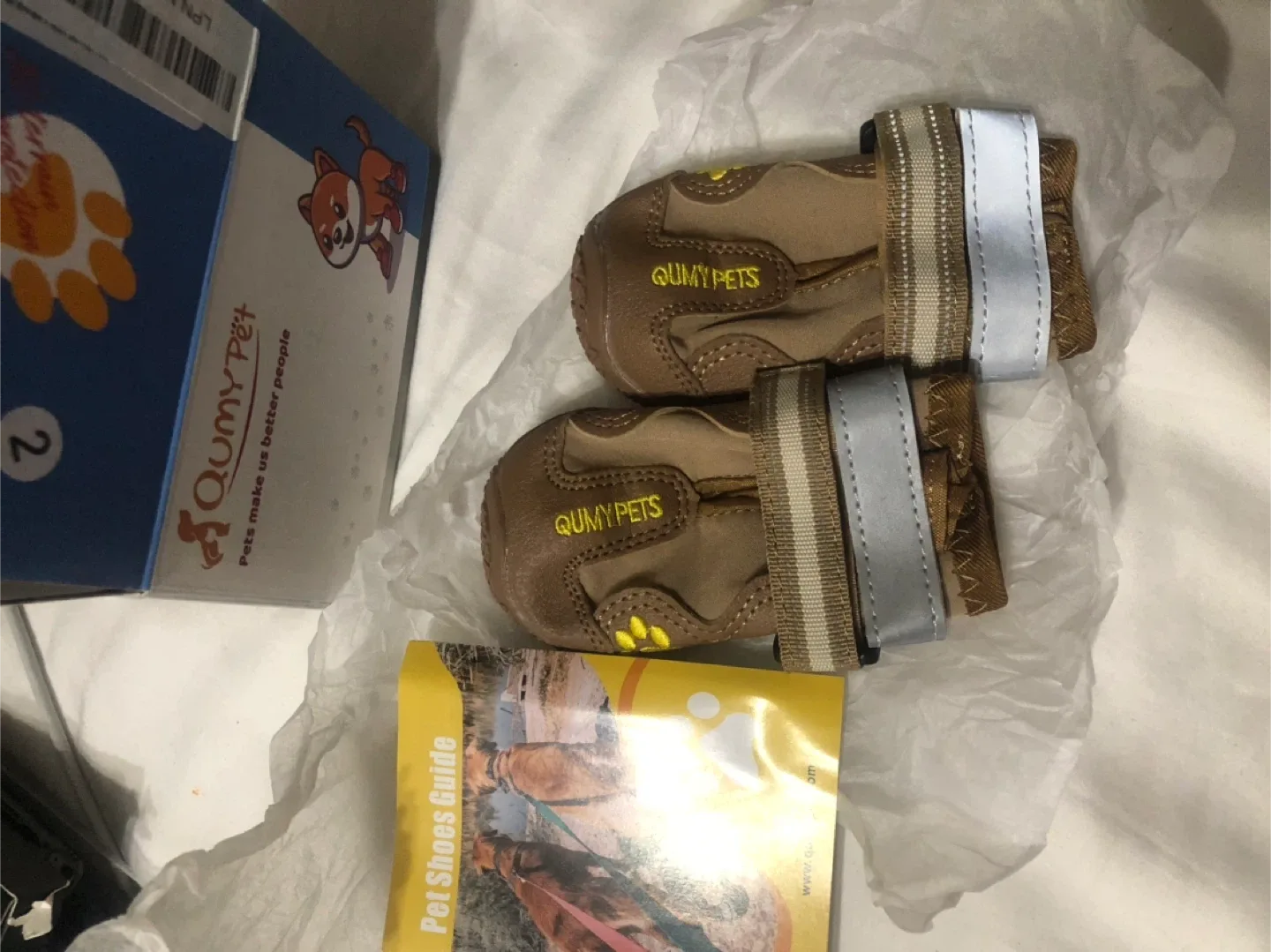 Qumy Pet Dog Shoes - Size 2