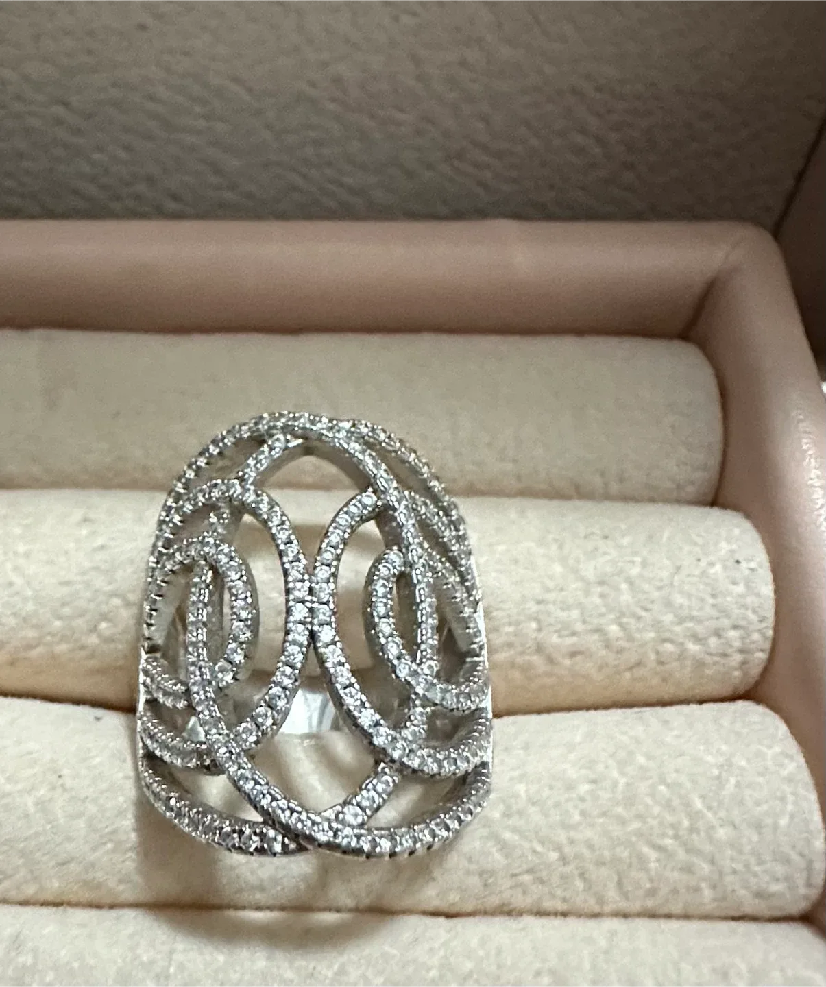 Sterling silver 925 ring size 6 image indicator(2)