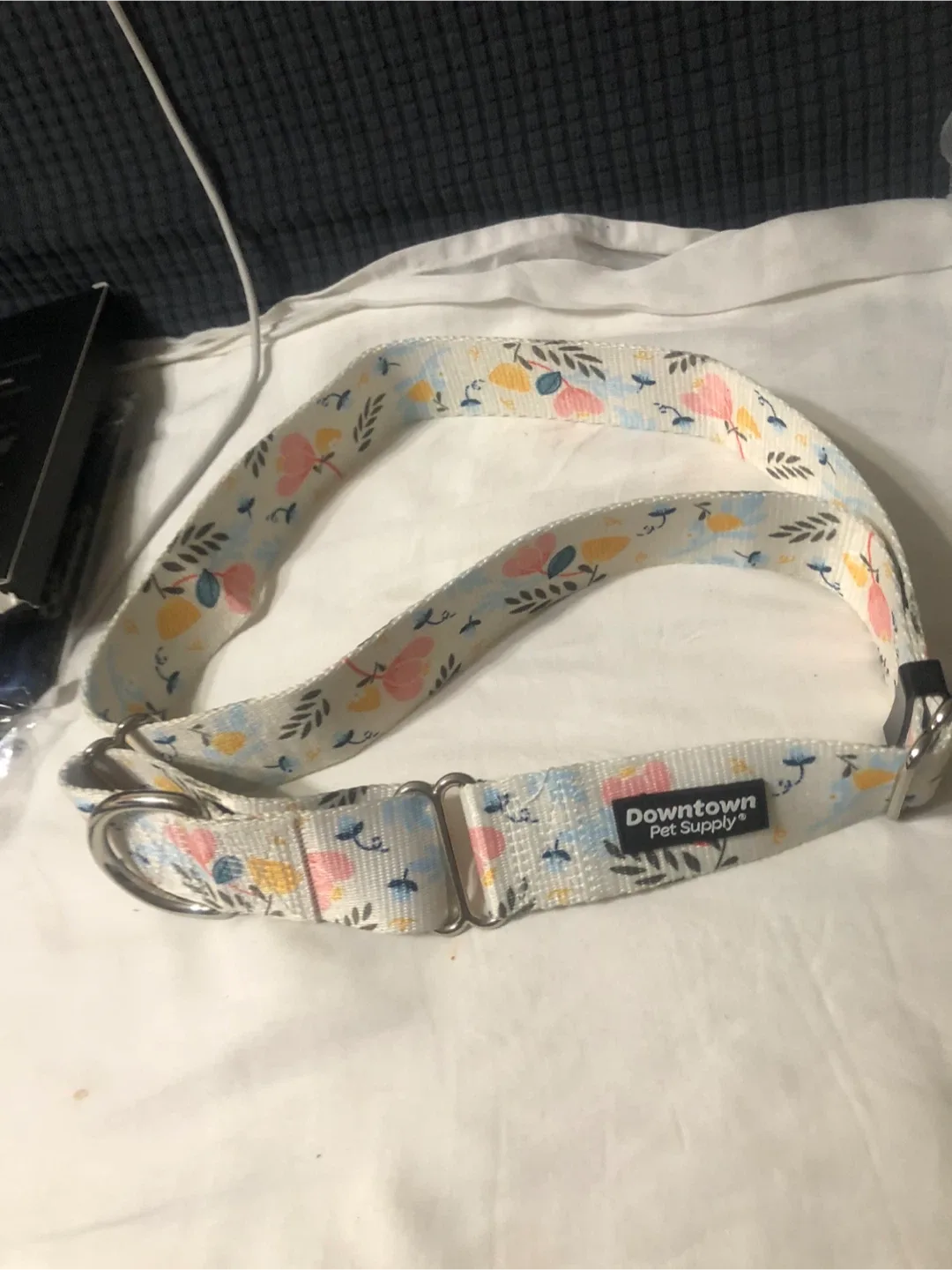Downtown Pet Supply Floral Dog Collar - XL