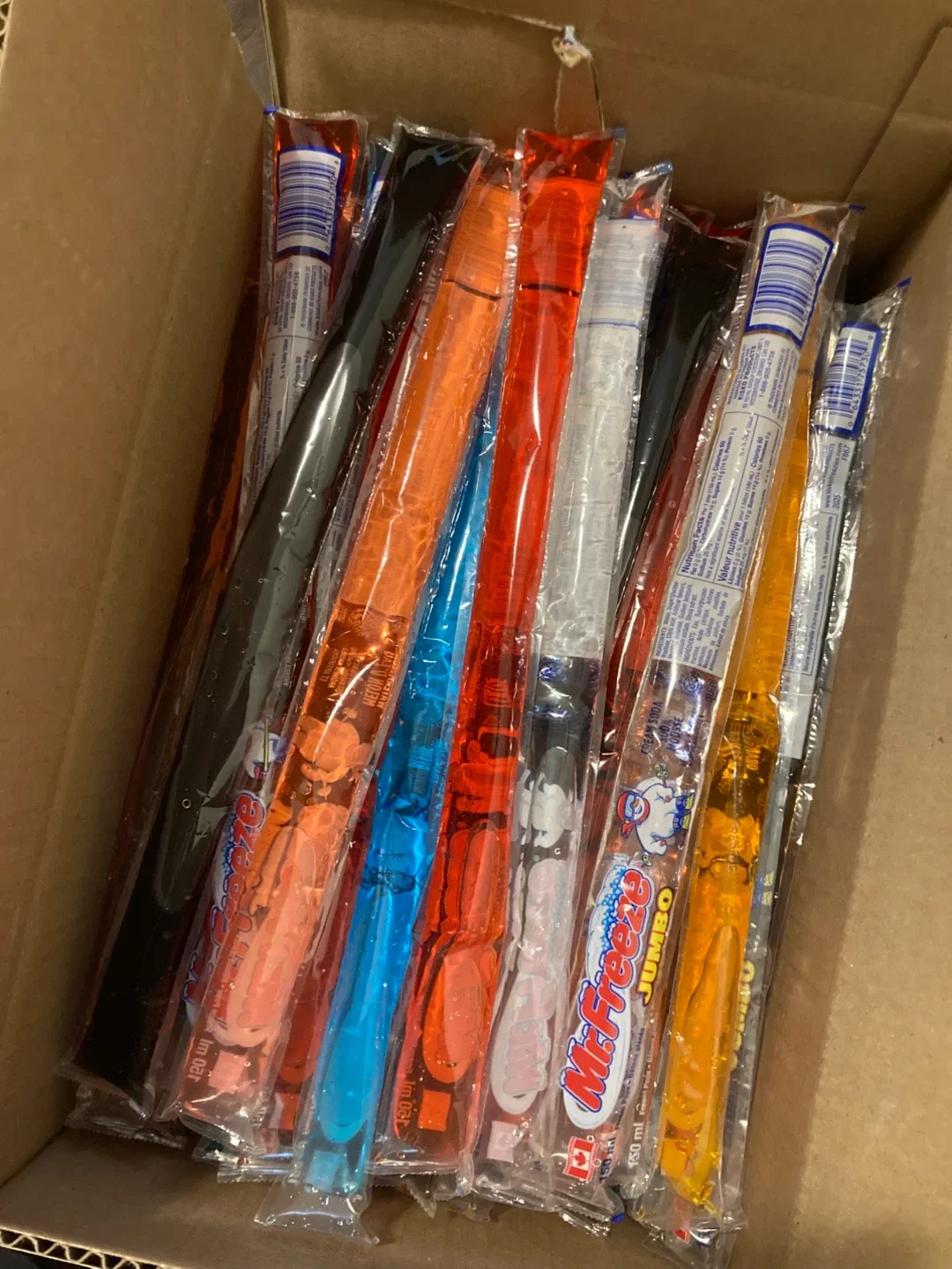 60 Mr. Freeze Jumbo Freeze Pops - 60 Count image indicator(2)