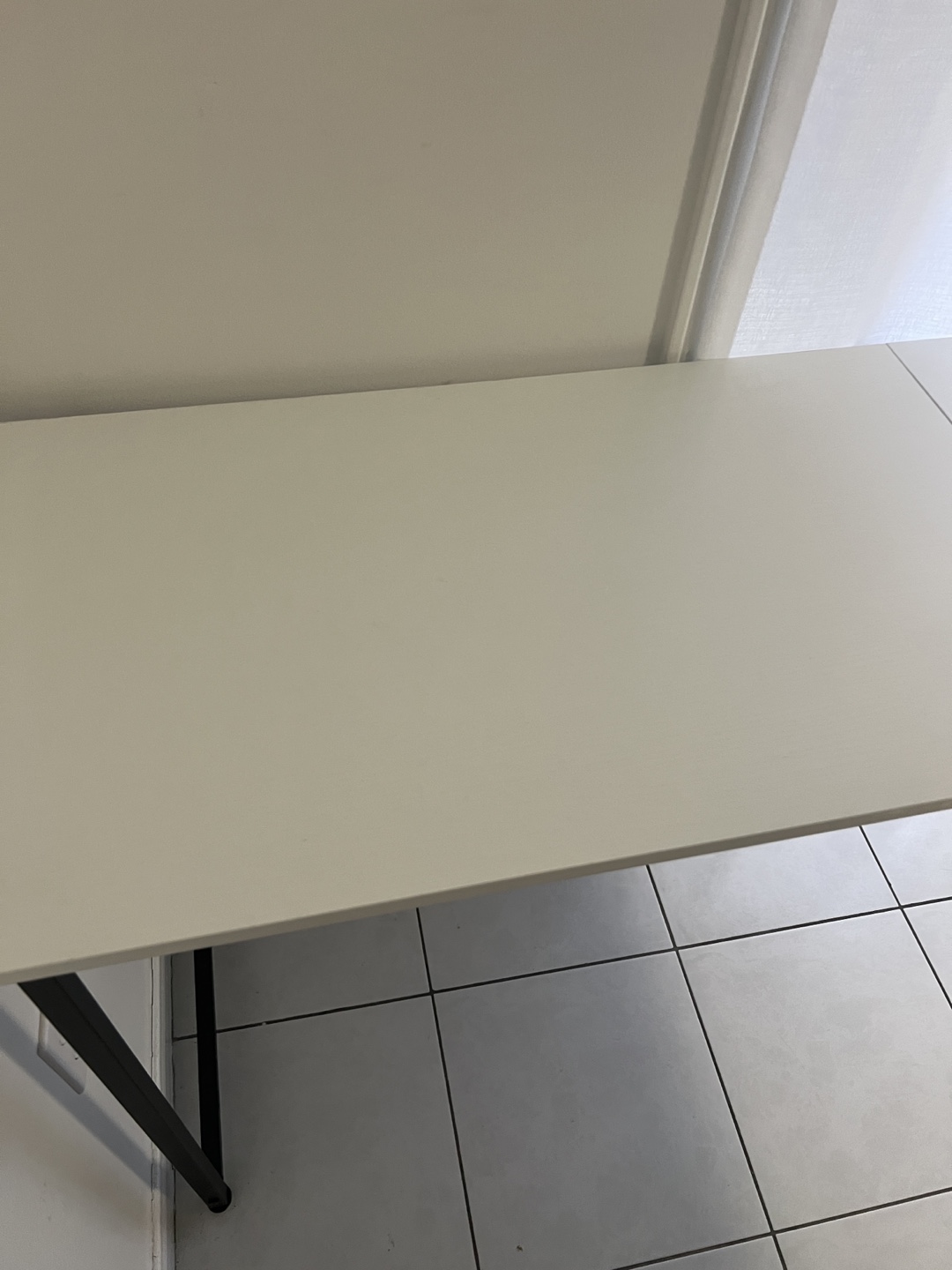 White L-shaped Desk - photo 4
