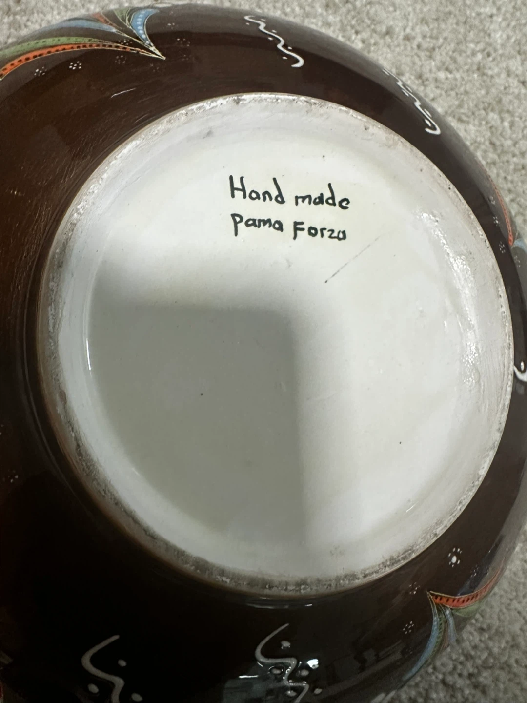 Handmade Pama Forza Decorative Bowl - photo 5