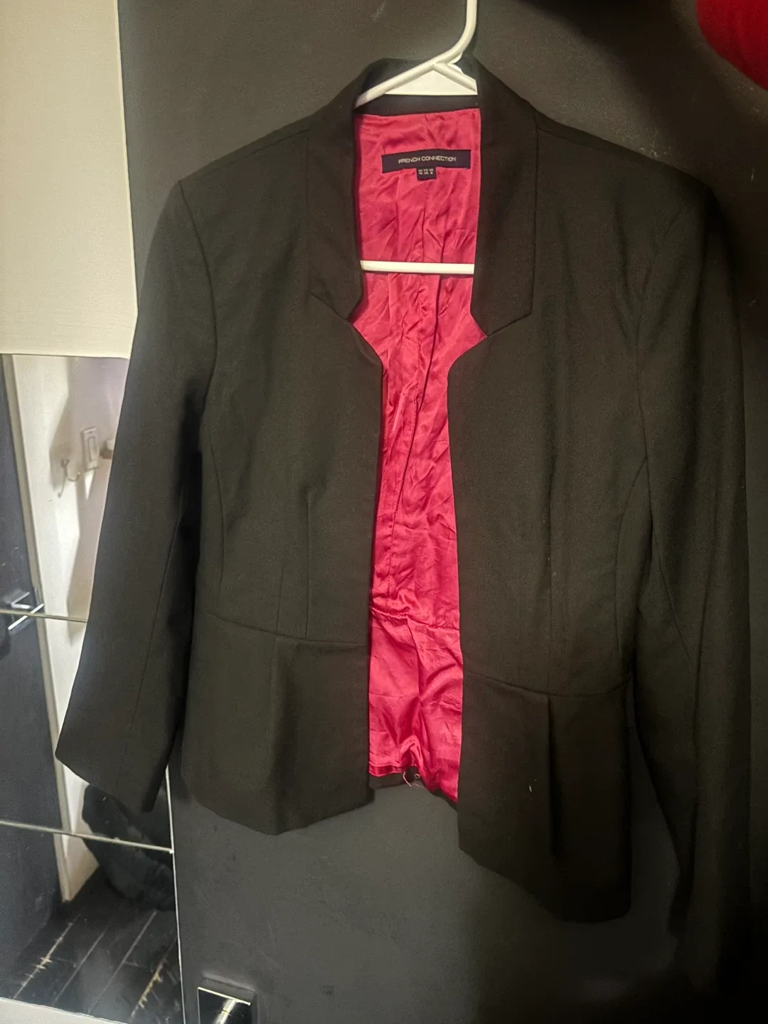 French Connection Black Blazer - Size 4