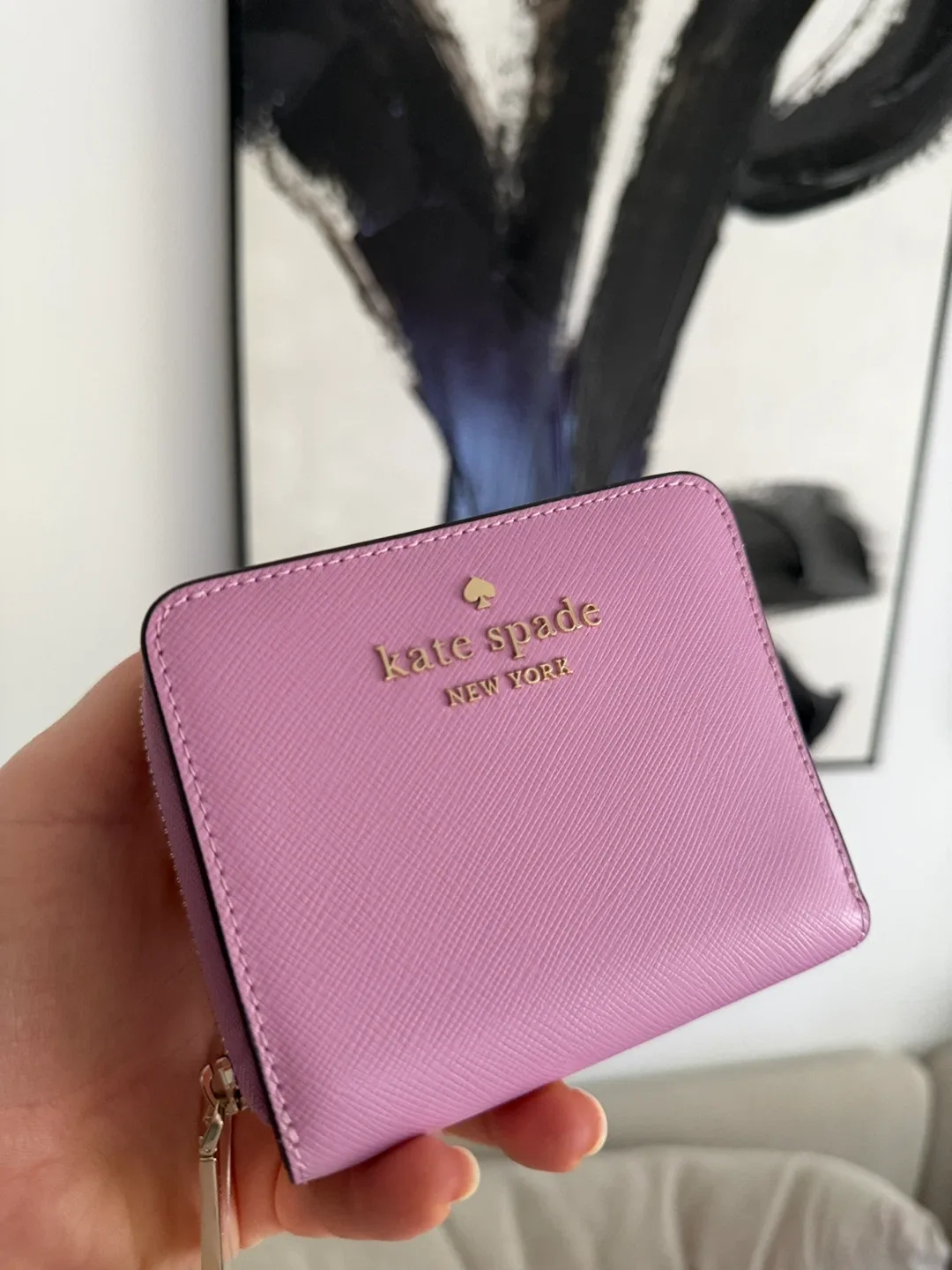 Kate Spade Lilac Leather Wallet - New!
