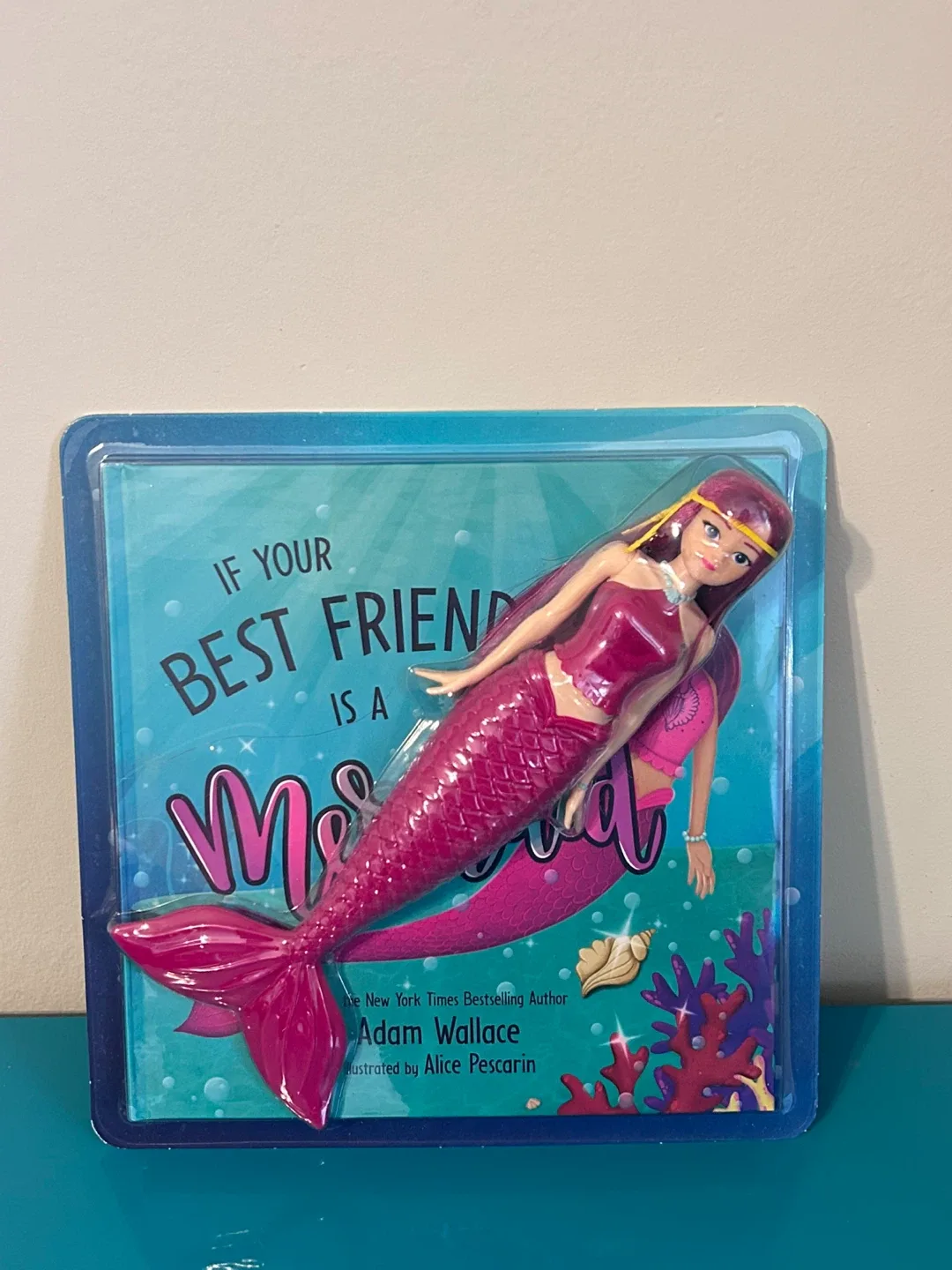 🧜‍♀️ NEW Mermaid Kids Book + Toy Set
