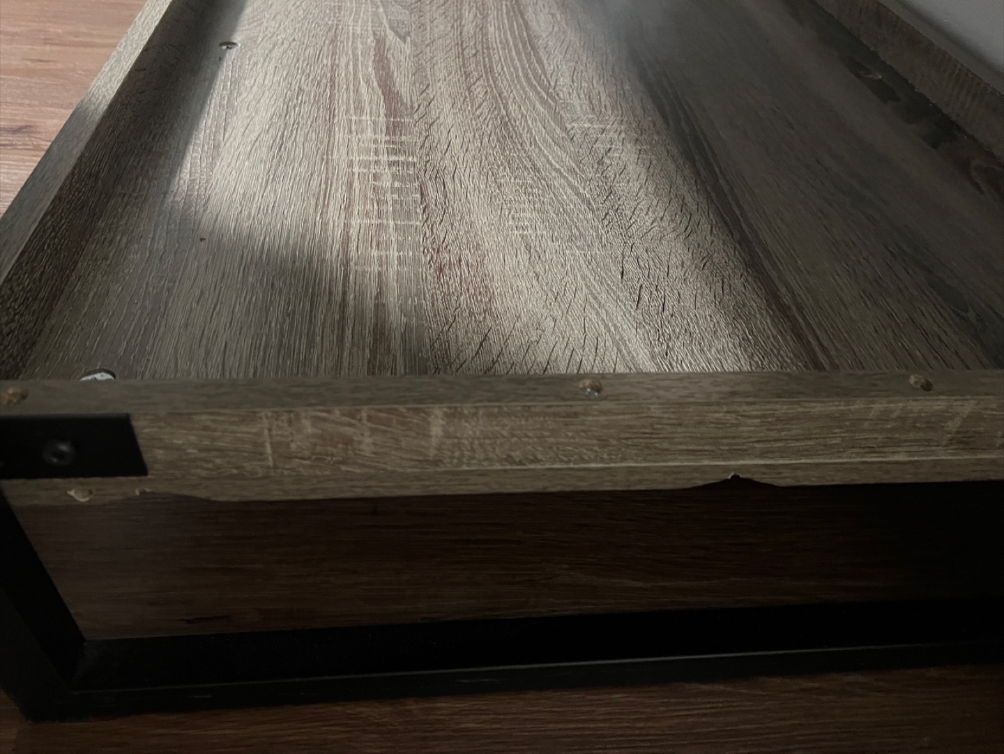 Wood & Metal Coffee Table 47.25L - photo 5