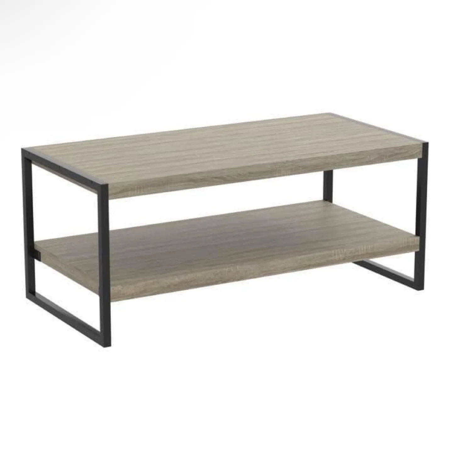 Wood & Metal Coffee Table 47.25L