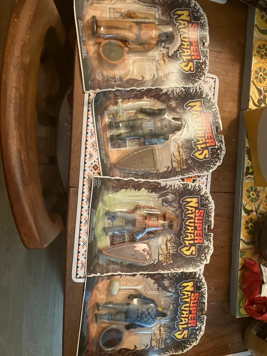 Super Naturals Action Figures (4)