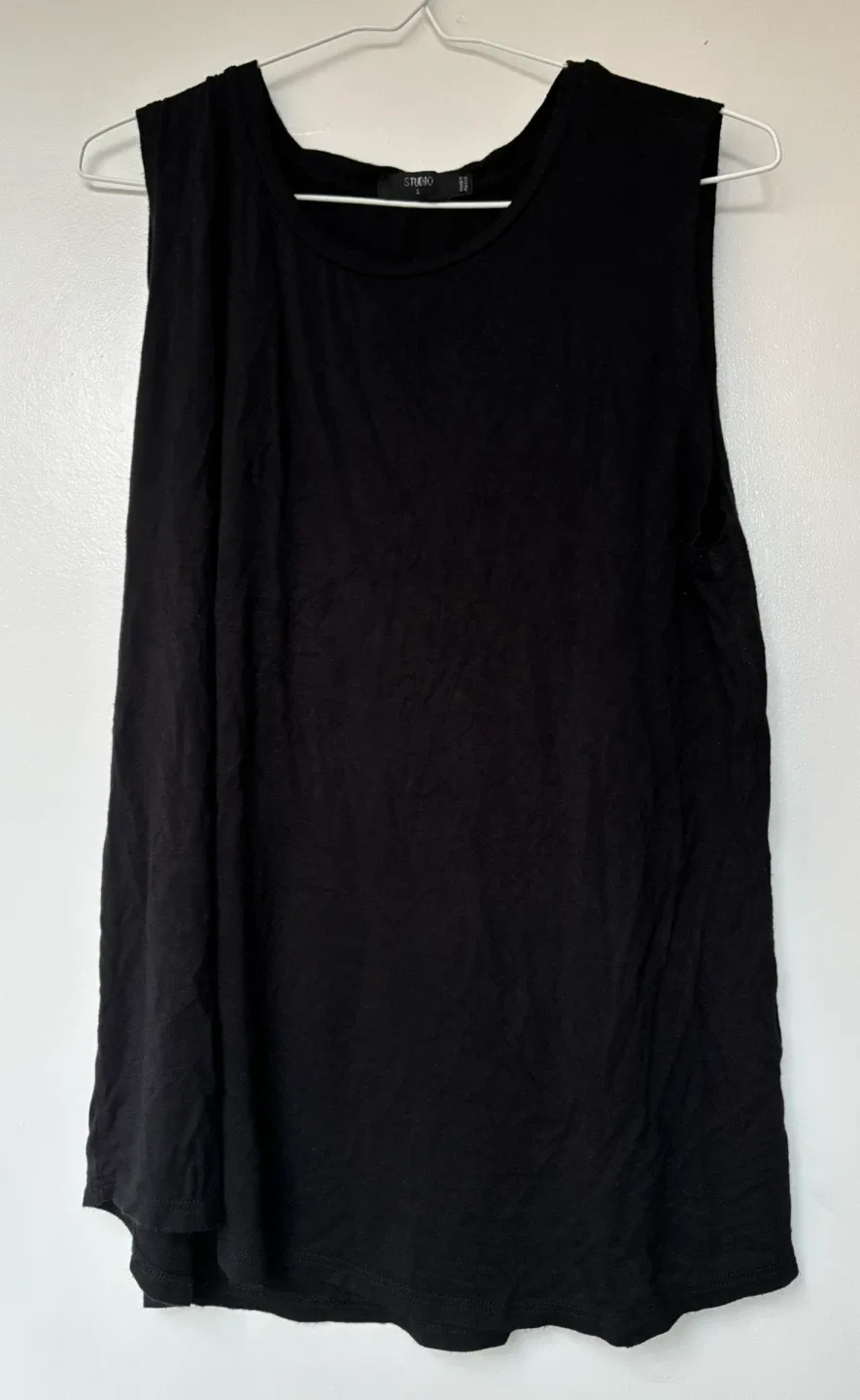 Studio Black Tank Top - Size L