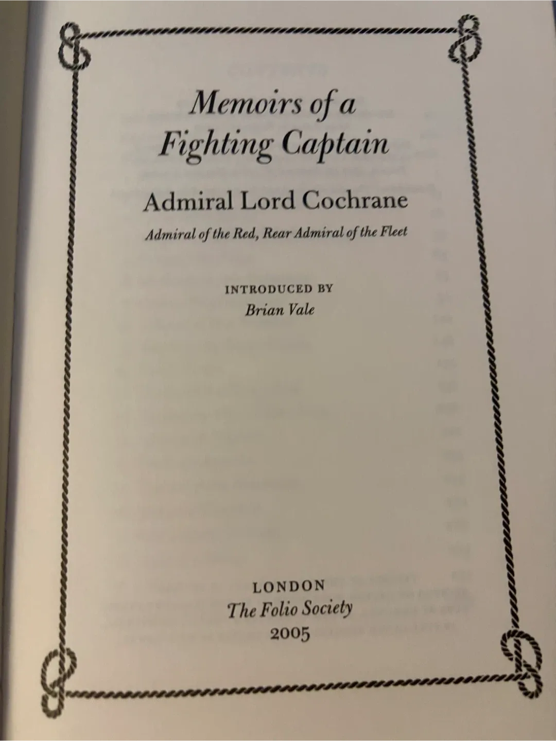 Memoirs of a Fighting Captain by Admiral Lord Cochrane image indicator(2)