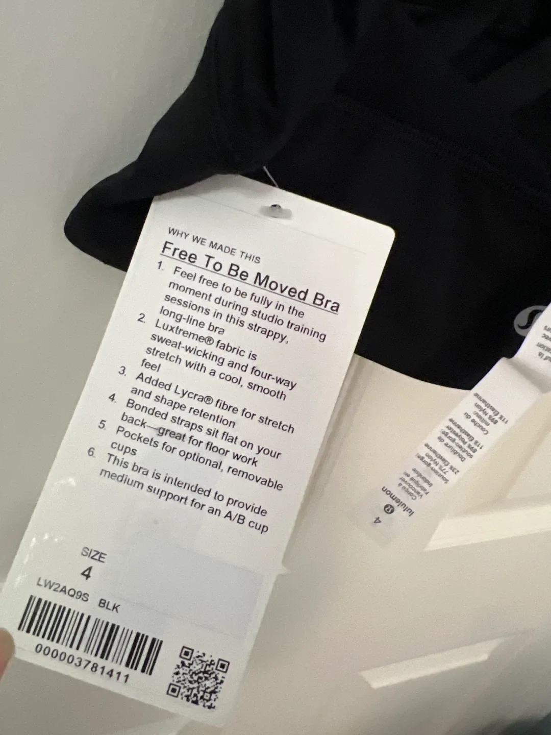Lululemon Free To Be Moved Bra - Size 4 image indicator(3)