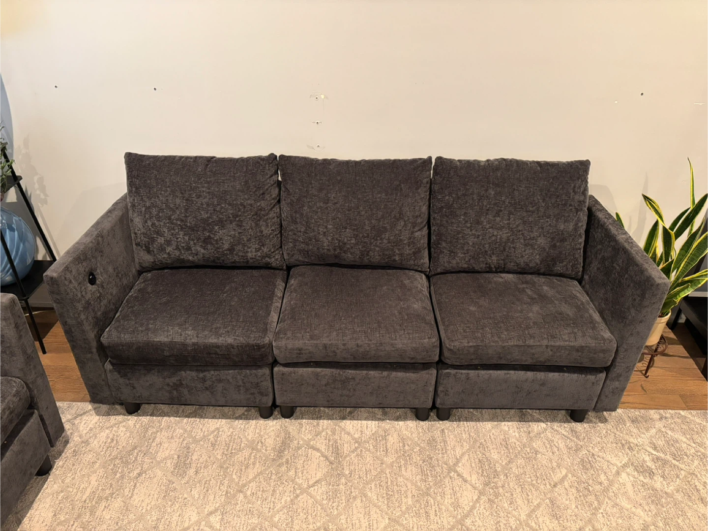 Apicizon 3-Piece Modular Sectional Couch