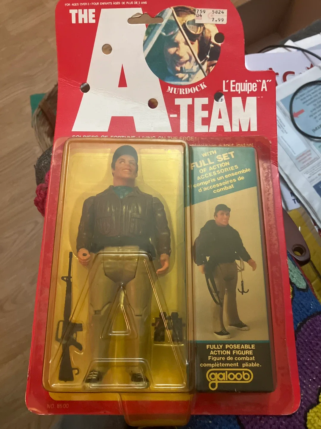 The A-Team Murdock Action Figure - Galoob