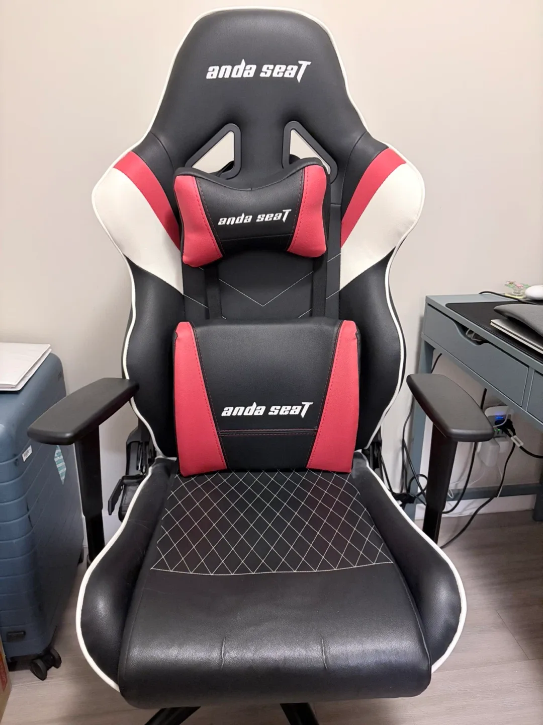 Anda Seat Gaming Chair - Black, Red, White