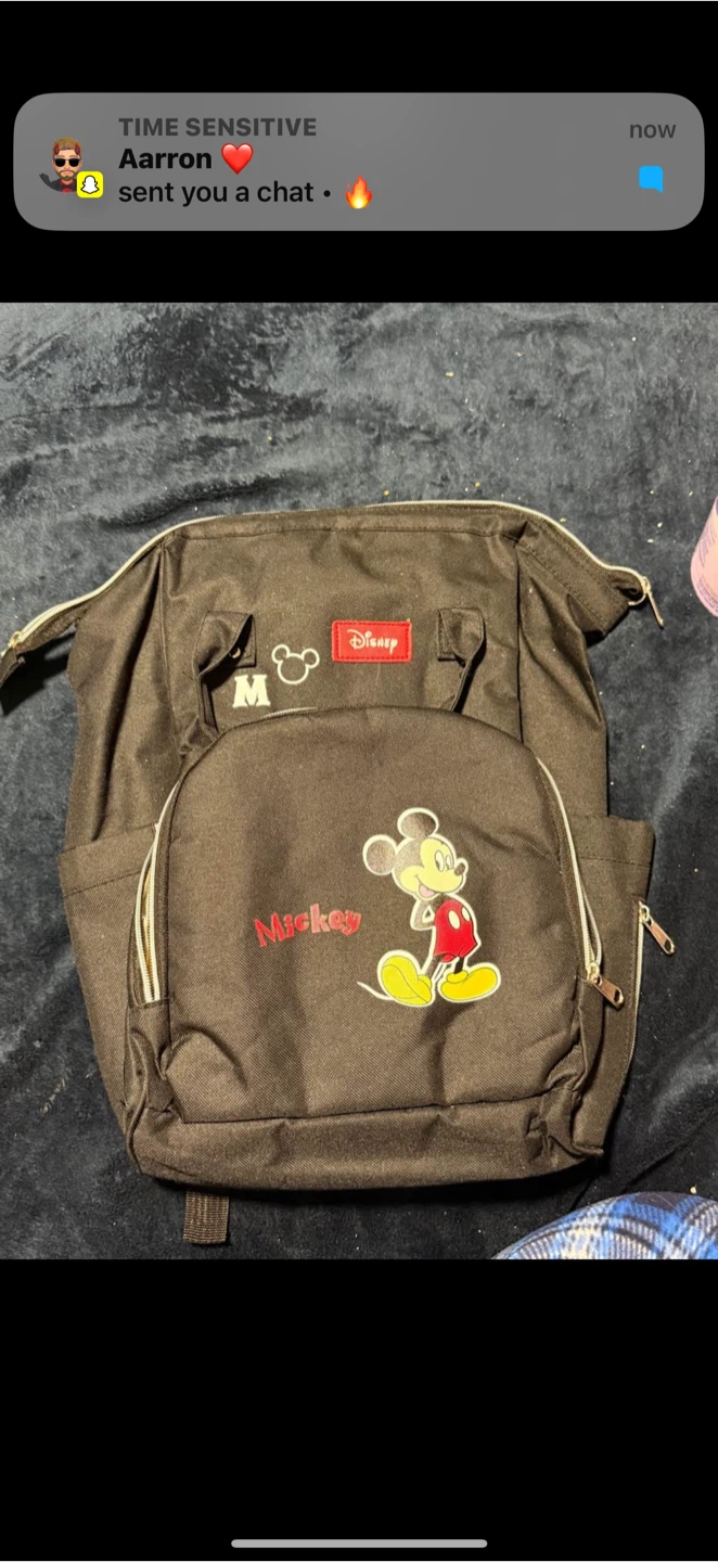 Disney Mickey Mouse Diaper Bag Backpack