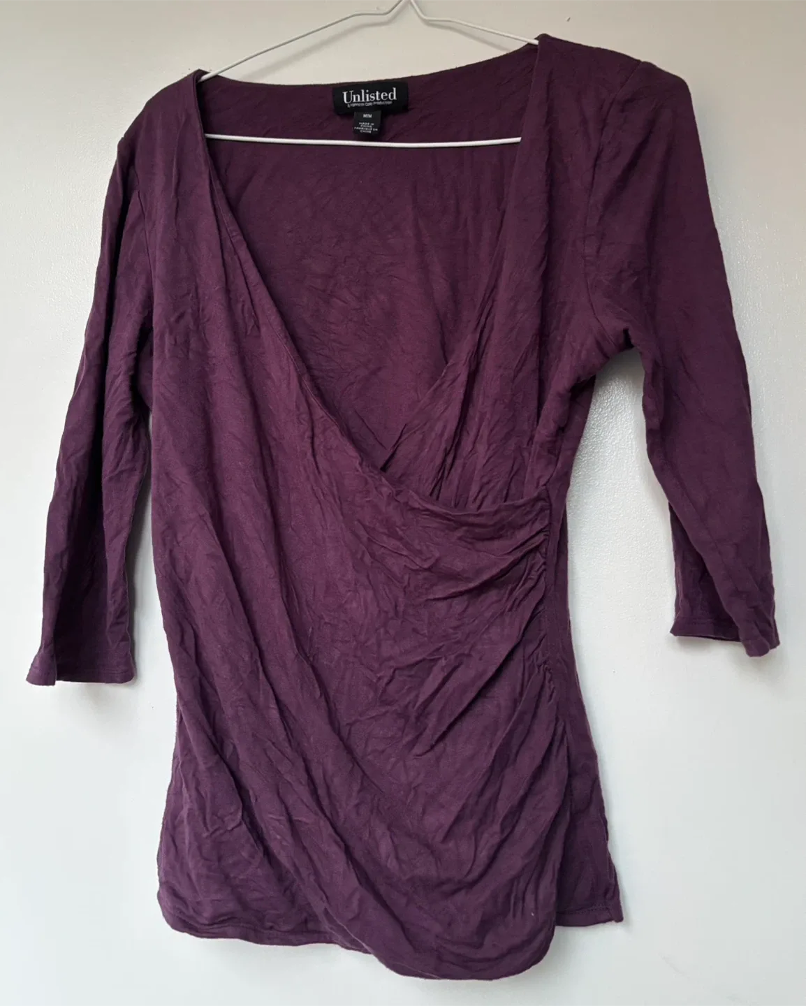 Unlisted Long Sleeve Top - Size M