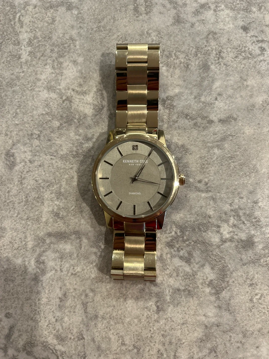 Kenneth Cole New York Watch with real diamond on the 12:00 part