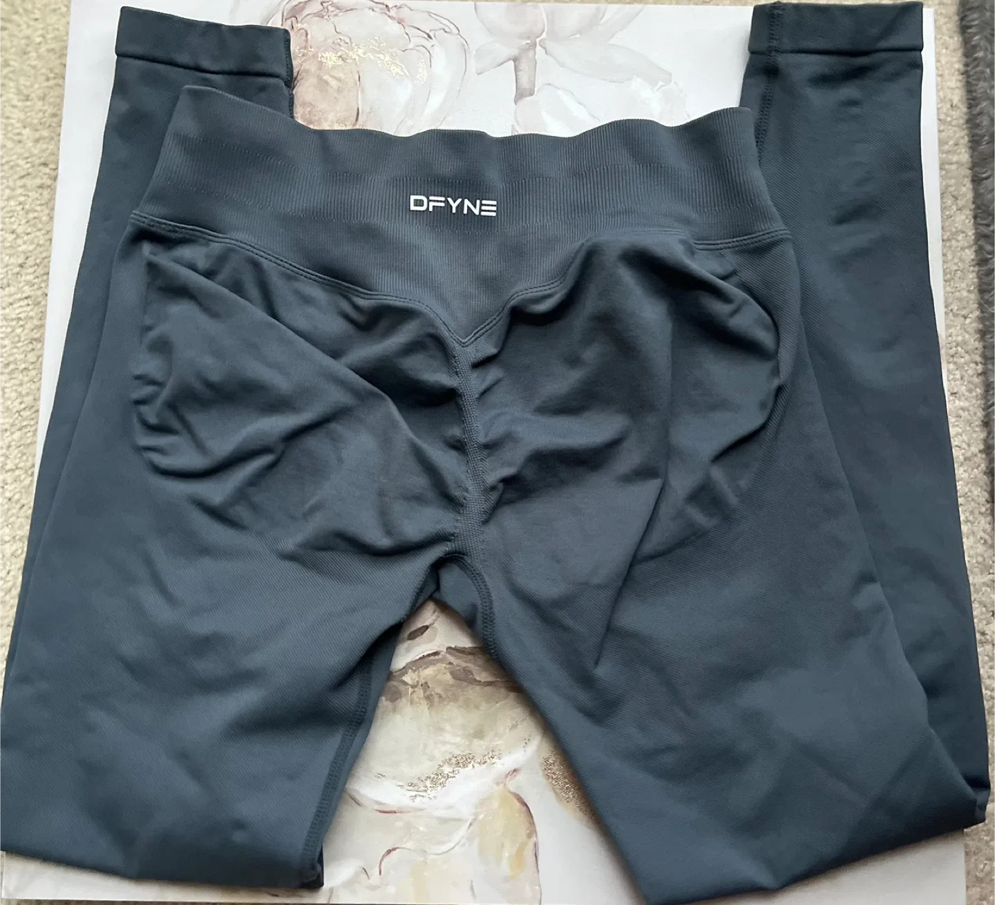 DFYNE Impact Leggings - Slate Grey, Size M image indicator(6)