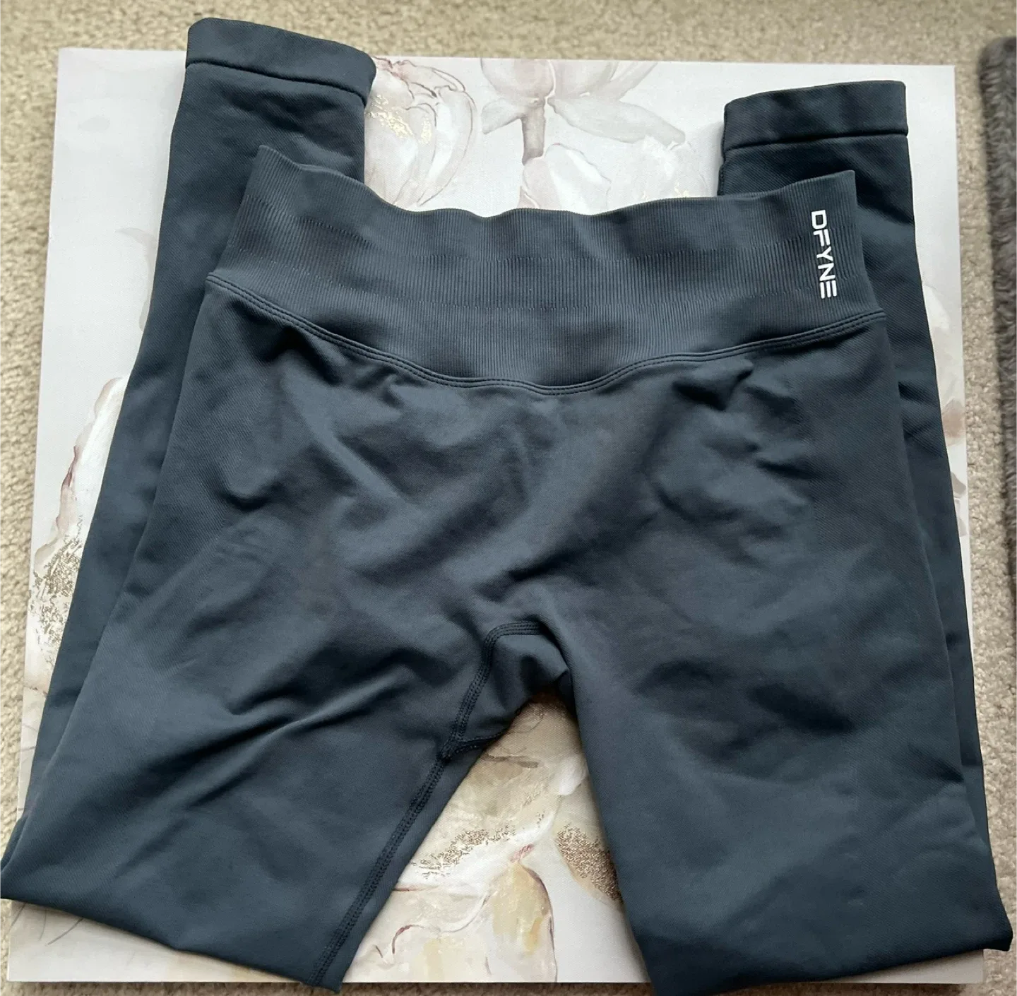 DFYNE Impact Leggings - Slate Grey, Size M image indicator(8)