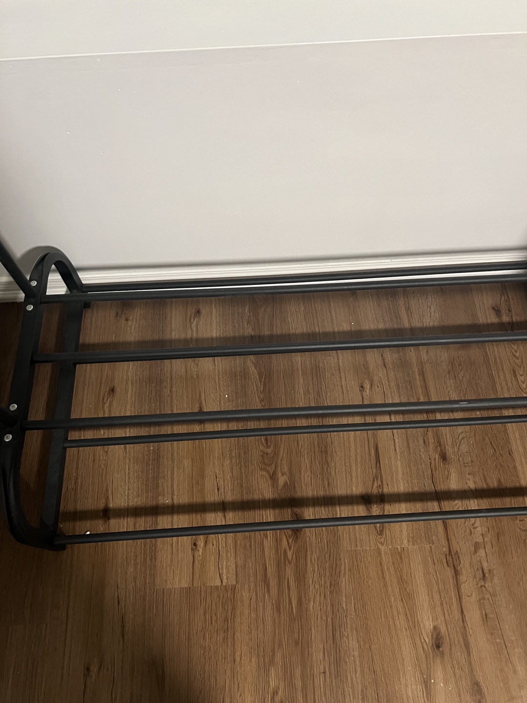 Black Metal Clothes Rack - photo 5