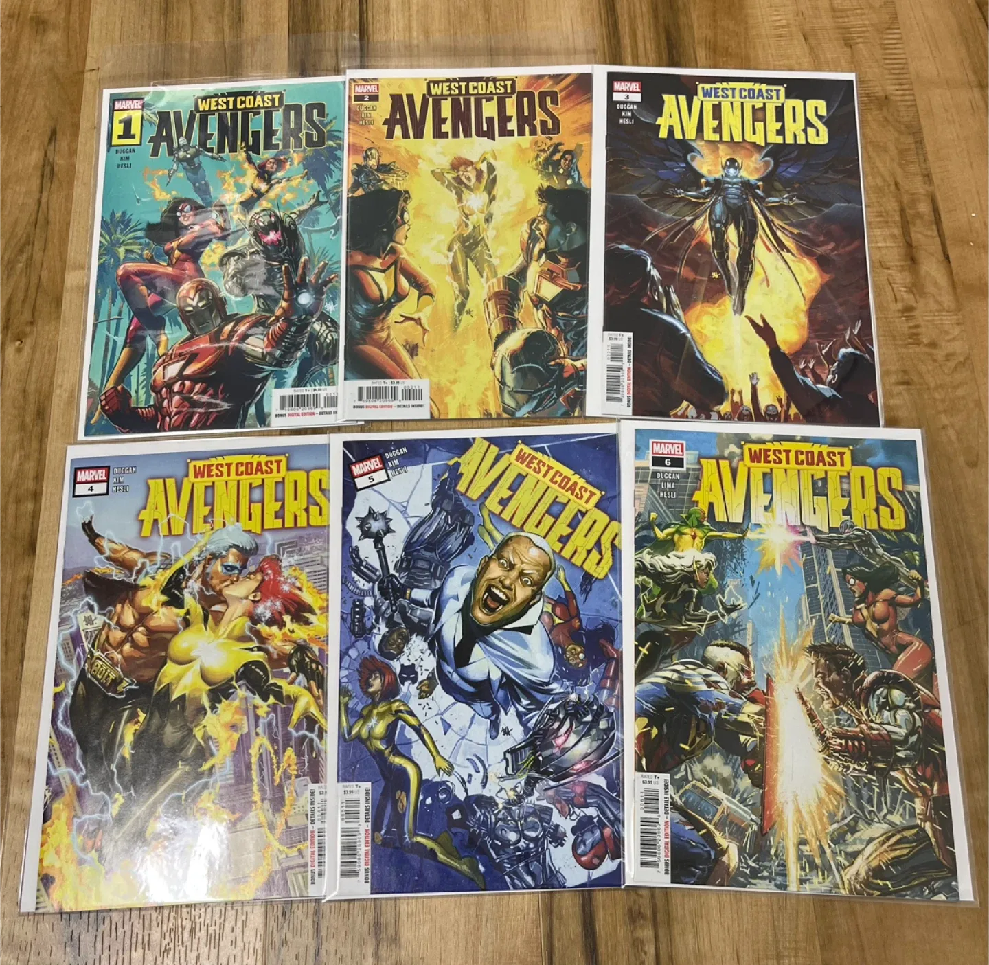 West Coast Avengers (2024) #1-6 Comic Books