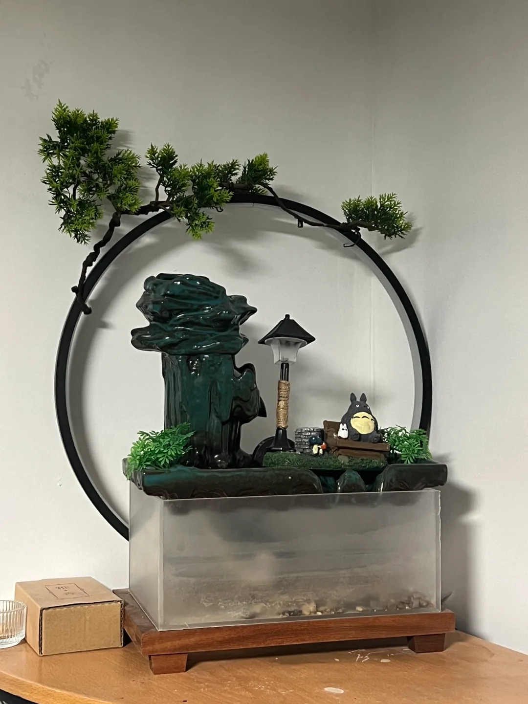 Desk Fountain Ceramic Small Water Fountain