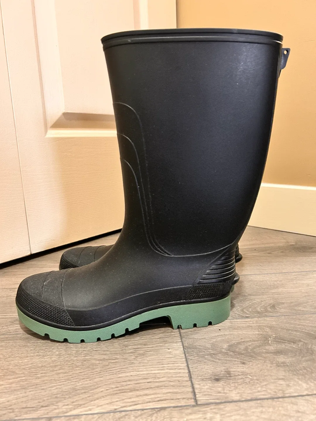 Black Rain Boots