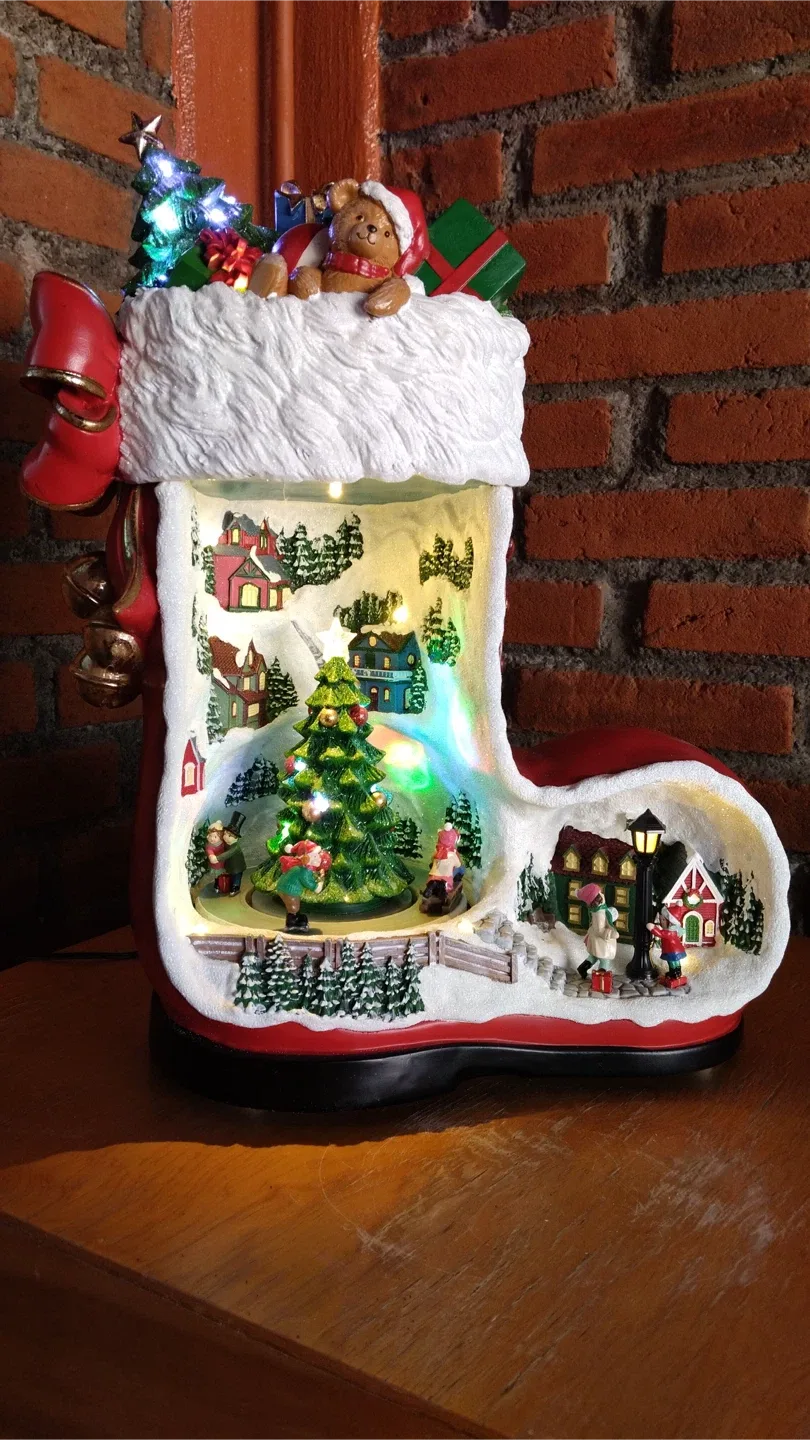 Santa Boot with Music - 17.4 in image indicator(2)