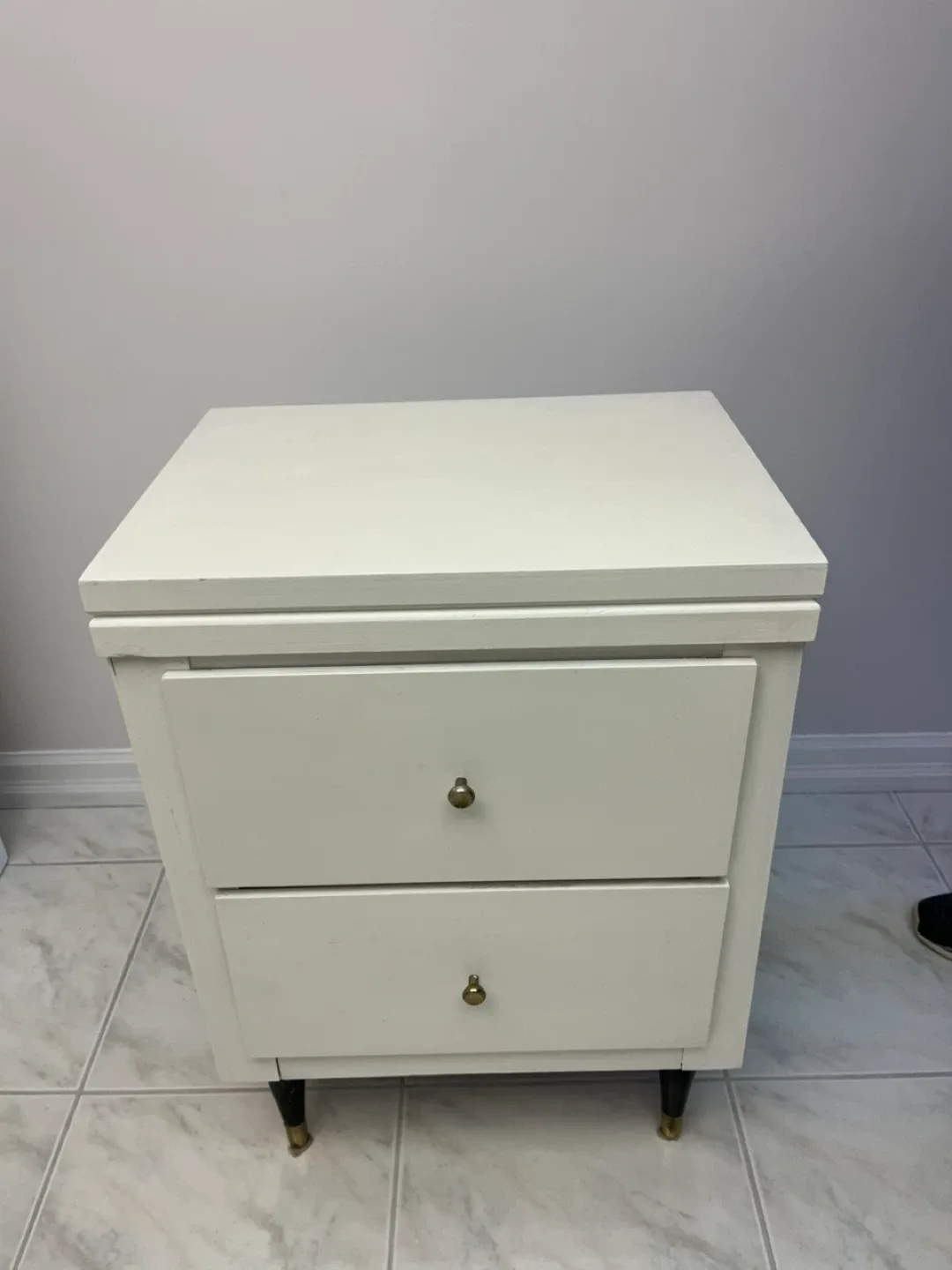 White 2-Drawer Nightstand image indicator(2)