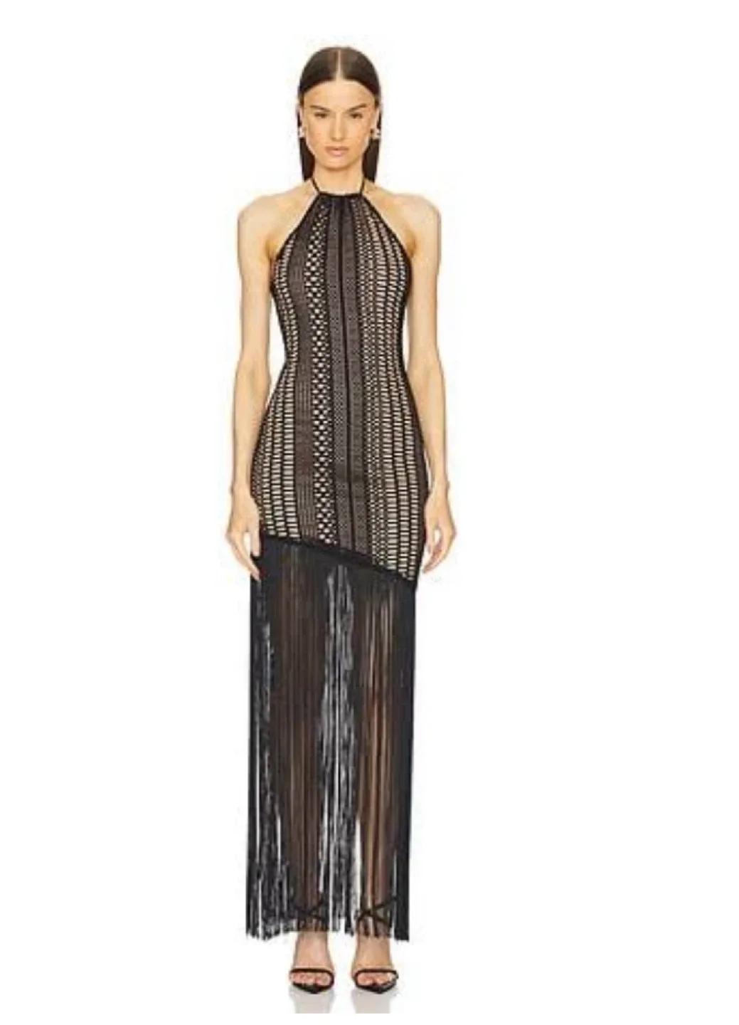 Michael Costello x REVOLVE Wren Maxi Dress in Black image indicator(3)